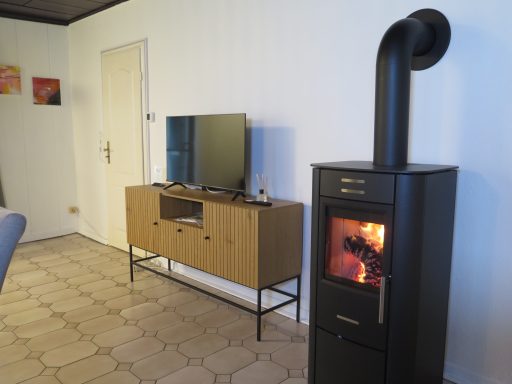 Kamin im Wohn-Essbereich